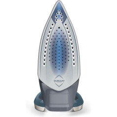 Tefal Ultragliss FV6842E0 Steam Iron 2800W - Efficient Blue Grey White Iron for Effortless Wrinkle Removal